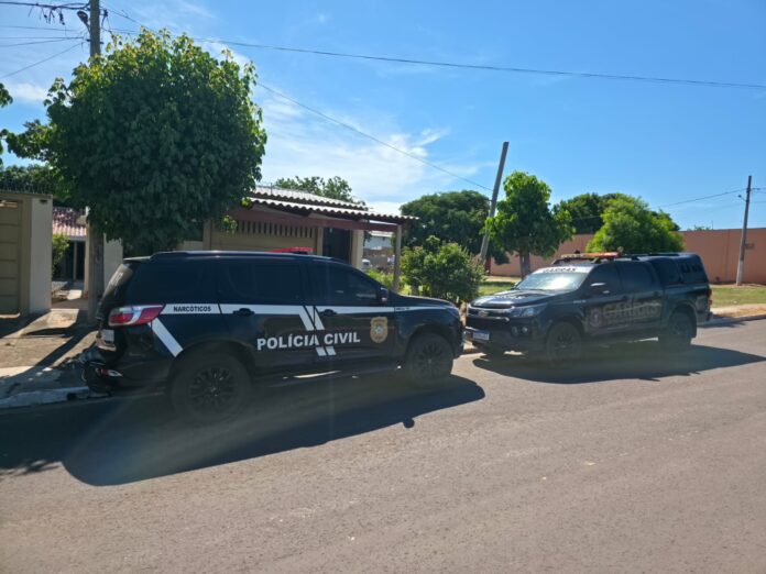 Polícias Civil e Penal deflagram operação para desarticular organização criminosa voltada ao tráfico de drogas