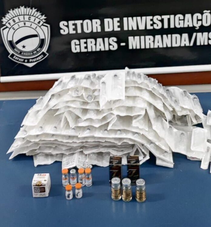 Em Miranda, Polícia Civil prende homem por comercialização ilegal de canetas emagrecedoras
