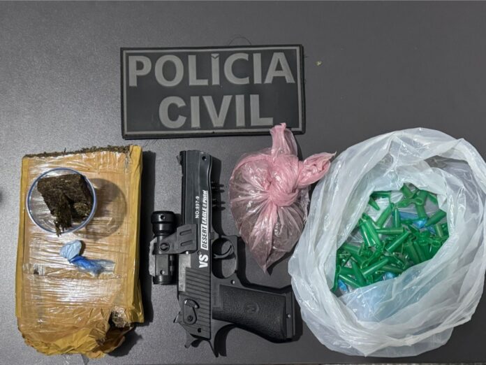 Polícia Civil cumpre mandado de prisão em desfavor de investigado por crime de roubo em Bela Vista
