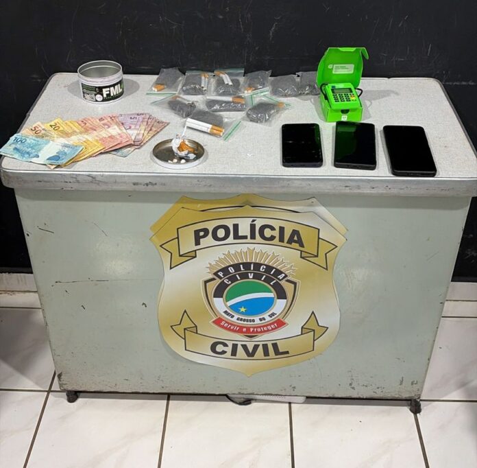 Polícia Civil prende mulheres por tráfico de drogas após monitoramento de “boca de fumo” em Naviraí