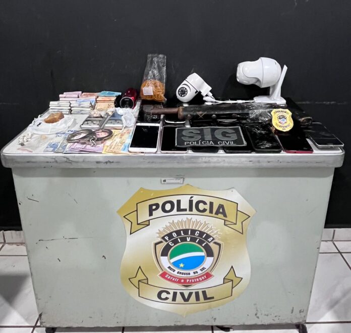 Polícia Civil deflagra operação “Interdictum”, fecha seis pontos de tráfico e prende 10 pessoas em flagrante, em Naviraí