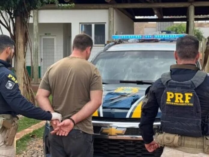 Caminhoneiro suspeito de cometer assassinato em Itaquirai é preso pela PRF