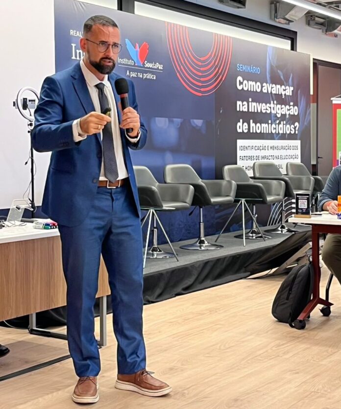 Delegado da Polícia Civil de MS participa de seminário nacional sobre investigação de homicídios em São Paulo