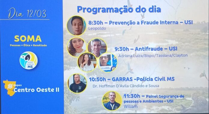 Delegado do GARRAS participa de evento sobre segurança de dados, do Banco do Brasil