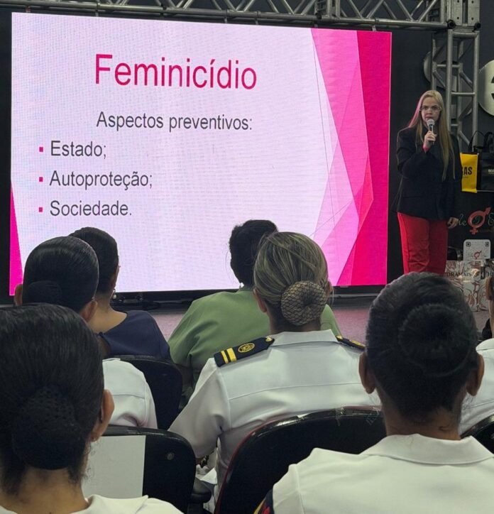 Em Corumbá, Polícia Civil promove palestra sobre prevenção ao feminicídio
