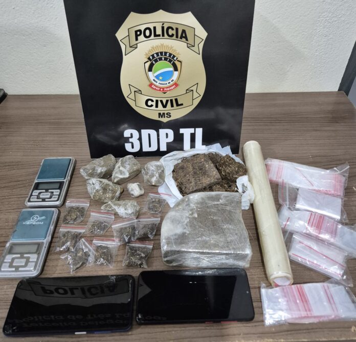 Polícia Civil fecha “Boca de fumo do Queixinho”, em Três Lagoas