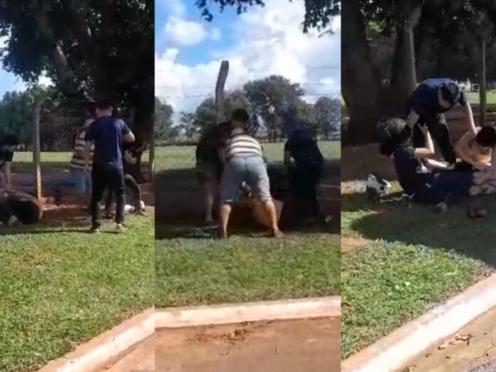 VÍDEO: Vizinhas trocam socos e puxões de cabelo durante briga em Sidrolândia