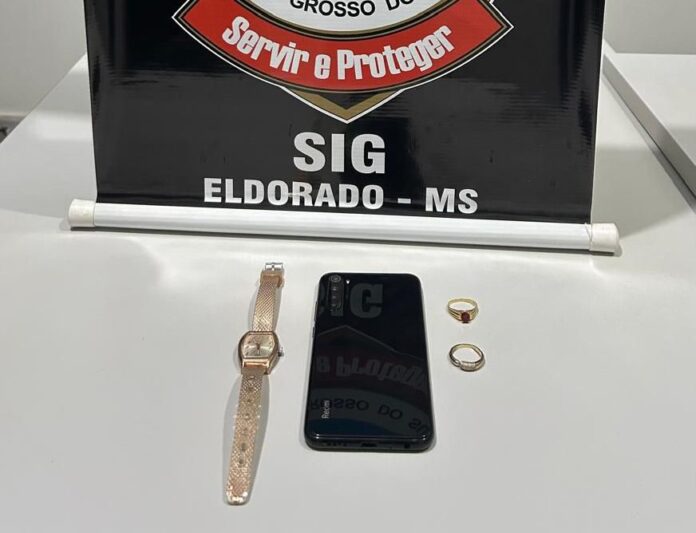 Polícia Civil elucida roubo, recupera joia de alto valor e autua receptador em Eldorado