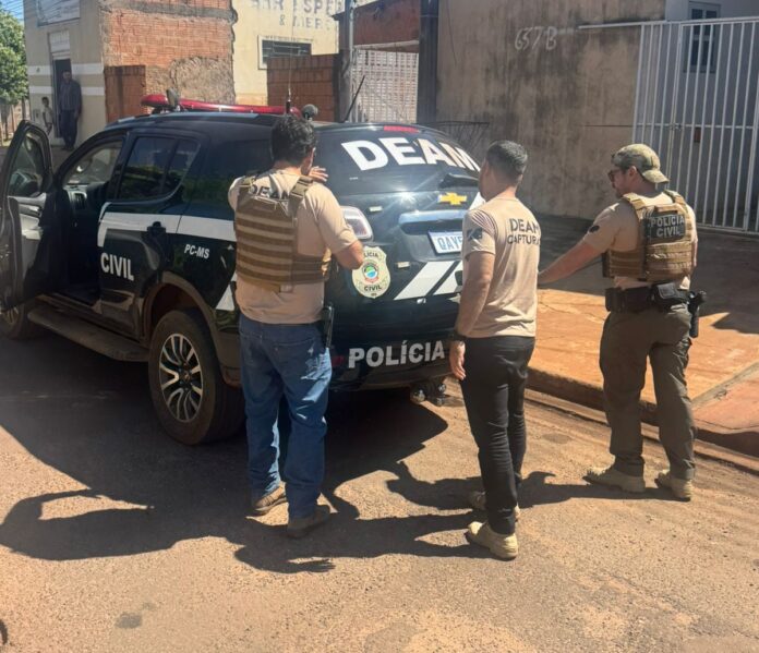 Polícia Civil cumpre mandados de prisão por violência doméstica e regressão cautelar em Campo Grande