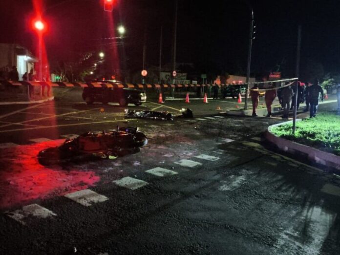 Militar morre após acidente entre moto e carro na avenida Fábio Zahran