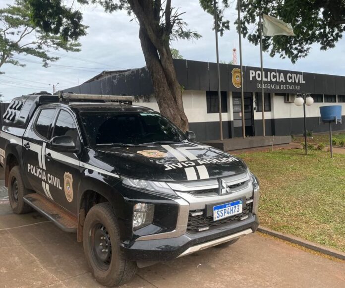 Polícia Civil prende homem por estupro de vulnerável em Tacuru