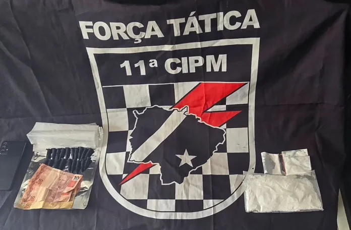 Homem com mandado de prisão em aberto é preso fazendo 'disk drogas' em Campo Grande