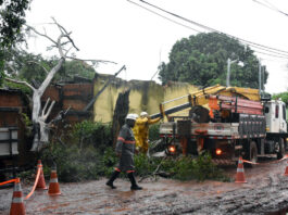 Com alerta de temporal, Sisep mobiliza equipes nas sete regiões de CG