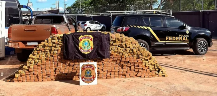 PF apreende mais de 1,8 tonelada de maconha em residência de Três Lagoas