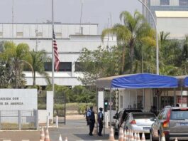 PF faz operação para apurar suspeita de plano contra segurança da Embaixada dos Estados Unidos